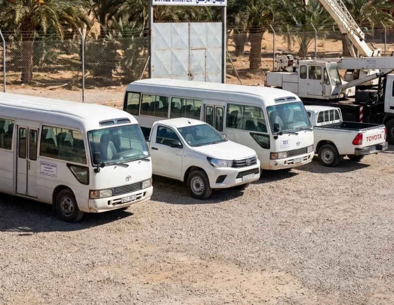 Flotte BBA , BUS, toyota coaster ...